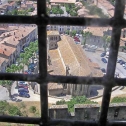 Vue sur la ville de Carcassonne depuis un donjon