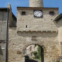 Porte de l'horloge  à Cordes sur Ciel