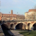 Clocher des Jacobins et le Pont Neuf Toulouse